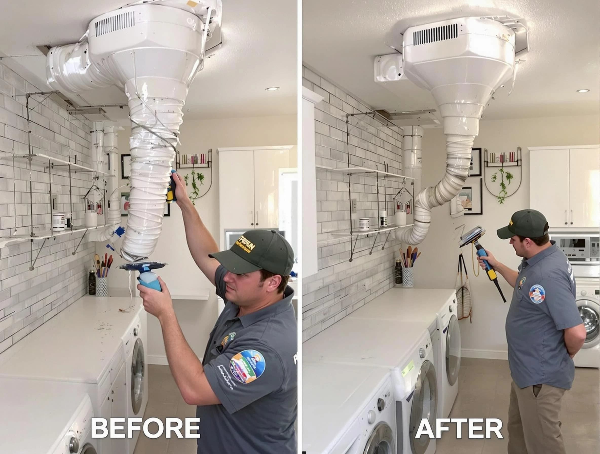 Professional dryer exhaust vent cleaning by Broomfield Dryer Vent Cleaning in Broomfield