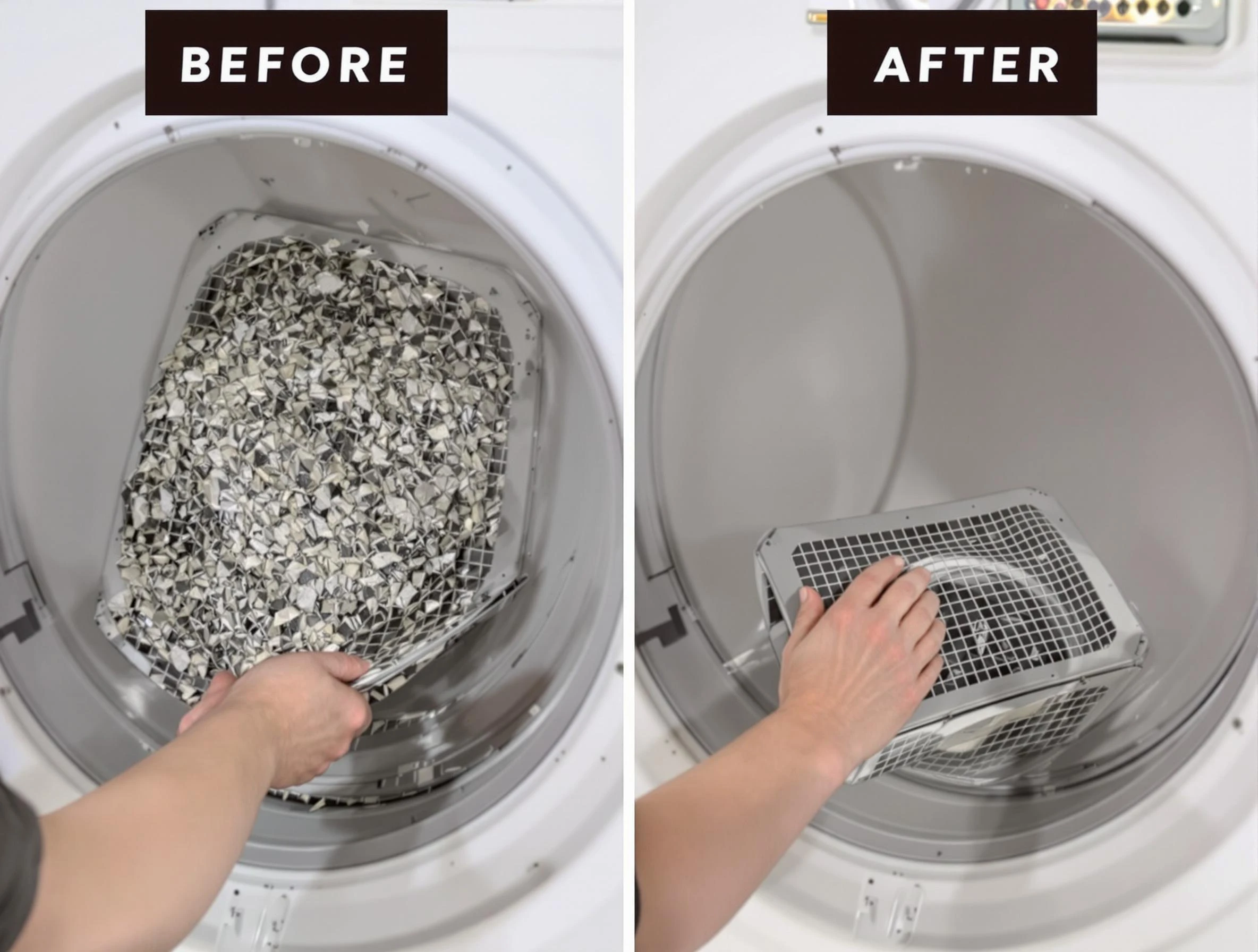 Professional lint trap cleaning by Broomfield Dryer Vent Cleaning in Broomfield