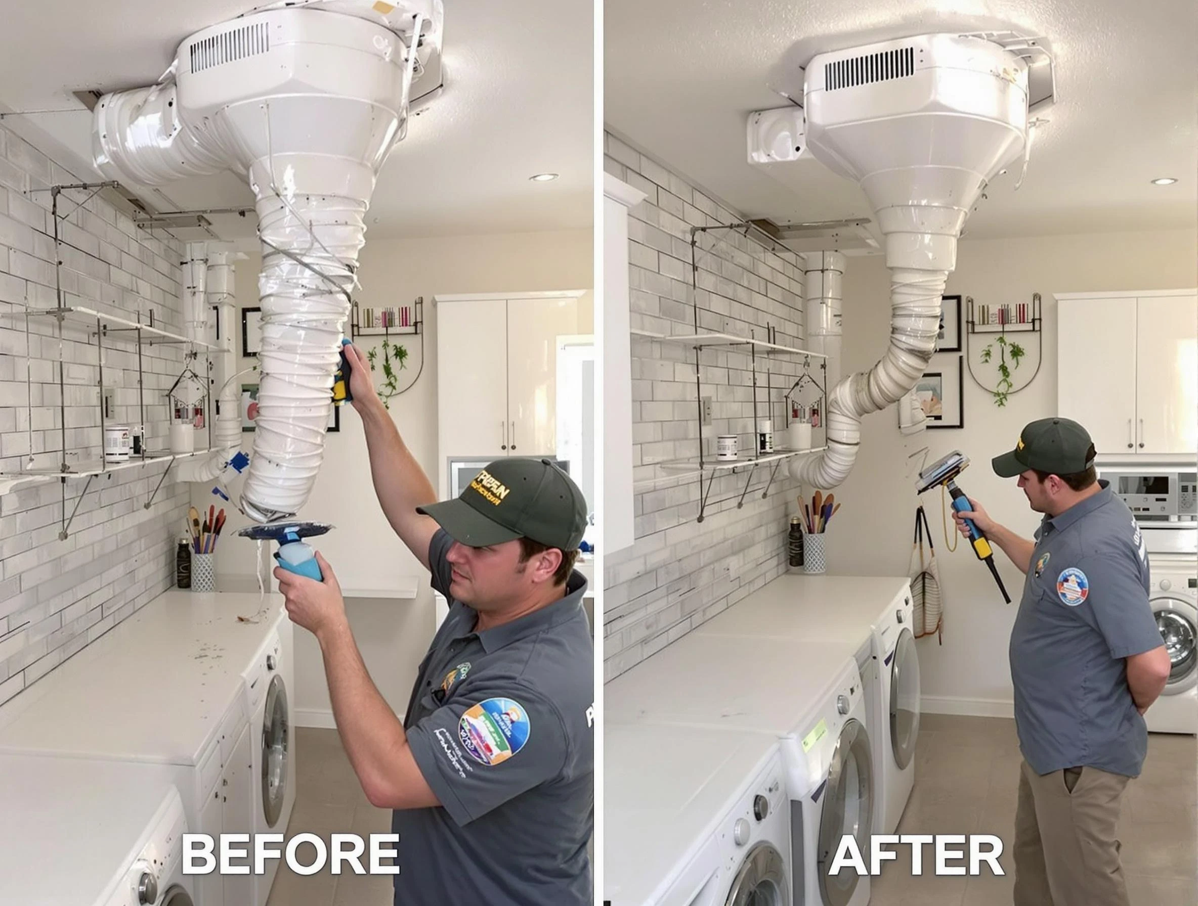 Professional dryer exhaust vent cleaning by Broomfield Dryer Vent Cleaning in Broomfield