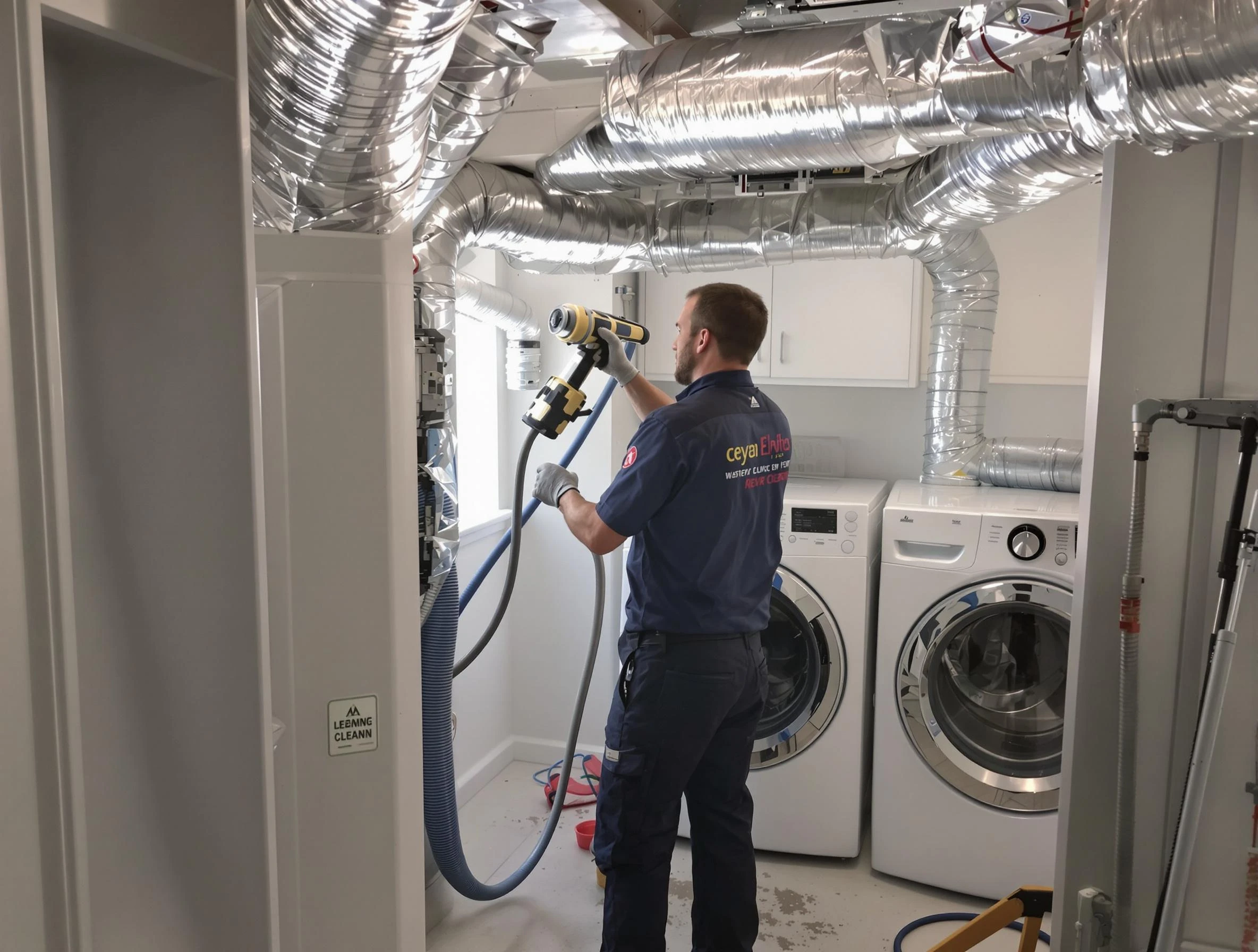Broomfield Dryer Vent Cleaning specialist using advanced equipment for thorough duct cleaning in Broomfield