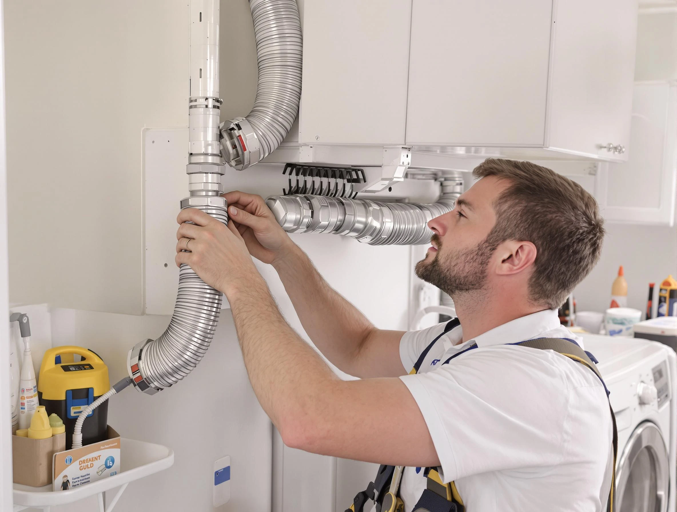 Professional dryer vent repair and installation by Broomfield Dryer Vent Cleaning in Broomfield