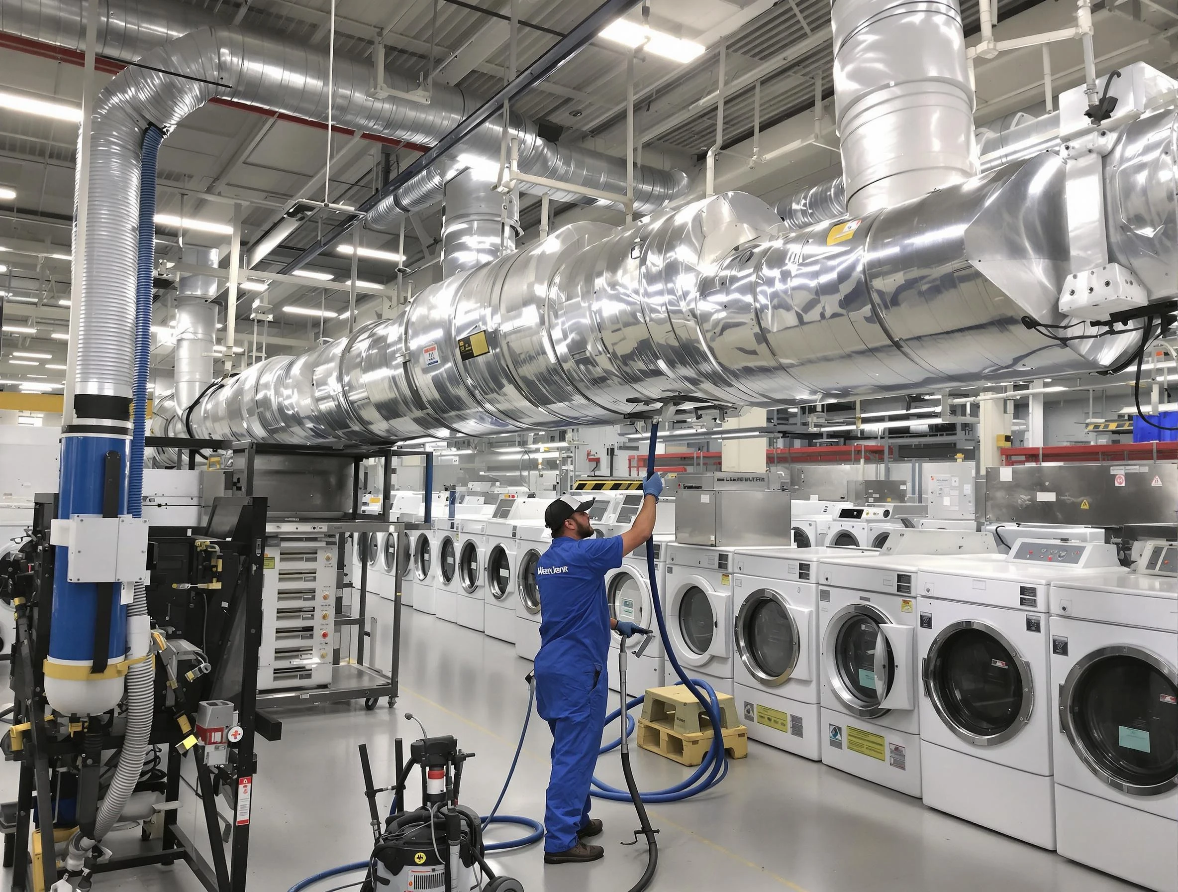 Broomfield Dryer Vent Cleaning team performing heavy-duty industrial dryer vent cleaning in Broomfield